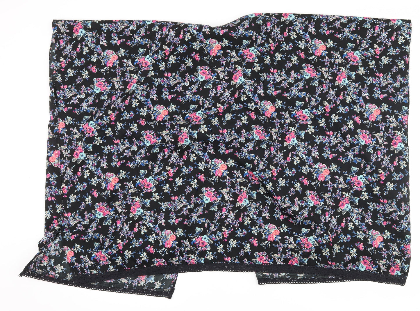 New Look Girls Black Floral  Jacket  Size S