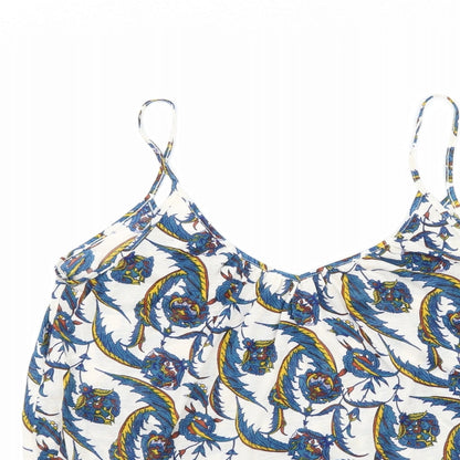 Womens UK Size S H&M Blue Camisole Tank