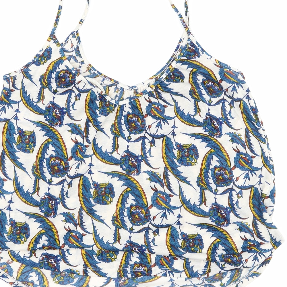 Womens UK Size S H&M Blue Camisole Tank