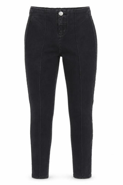 Womens UK Size 8 Lipsy Regular Fit Skinny Black Jeans