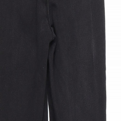 Lipsy Womens Black  Denim Skinny Jeans Size 8 L29 in