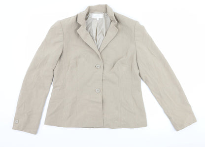 Marks and Spencer Womens Brown   Jacket Suit Jacket Size 14