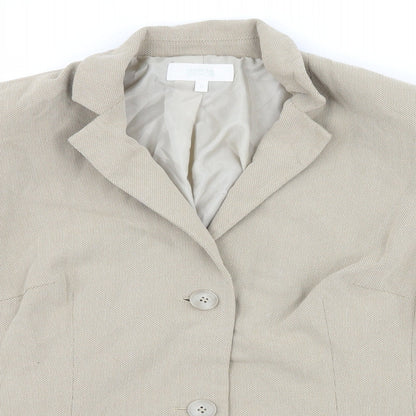 Marks and Spencer Womens Brown   Jacket Suit Jacket Size 14