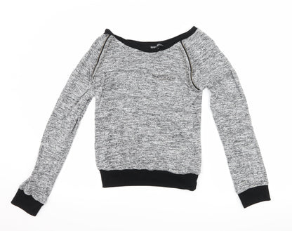 Select Womens Grey   Pullover Jumper Size S