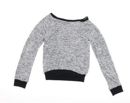 Select Womens Grey   Pullover Jumper Size S
