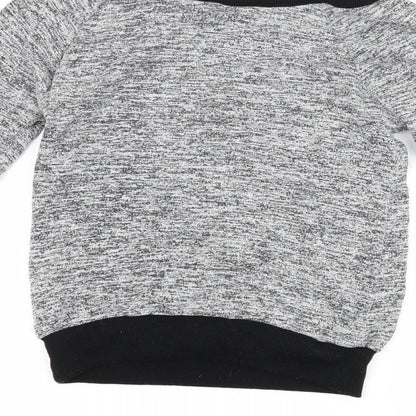 Select Womens Grey   Pullover Jumper Size S