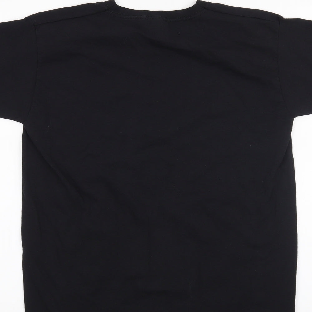 Fruit of the Loom Boys Black   Basic T-Shirt Size S