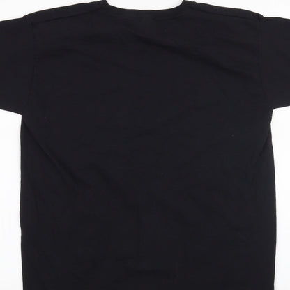 Fruit of the Loom Boys Black   Basic T-Shirt Size S