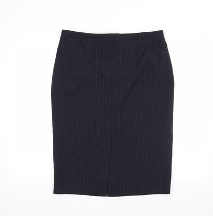 yen  Womens Blue   Straight & Pencil Skirt Size 14