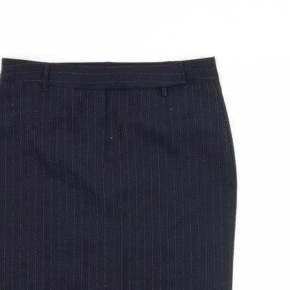 yen  Womens Blue   Straight & Pencil Skirt Size 14