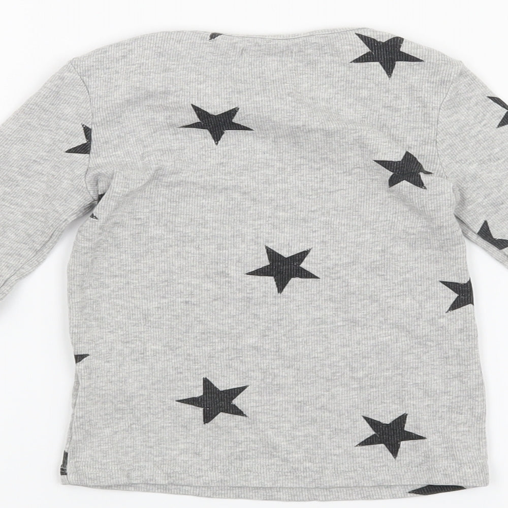 Next Boys Grey   Basic T-Shirt Size 4 Years