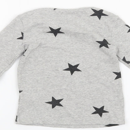 Next Boys Grey   Basic T-Shirt Size 4 Years