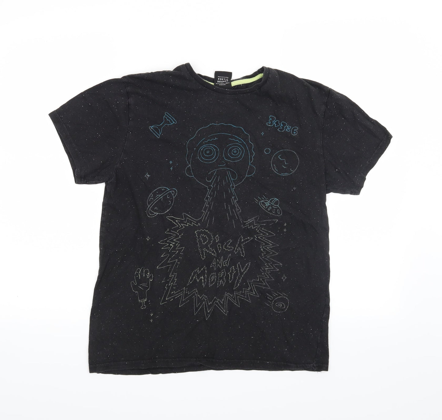 Primark Boys Black   Basic T-Shirt Size S