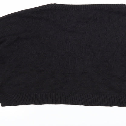 Forever 21 Womens Black   Pullover Jumper Size M