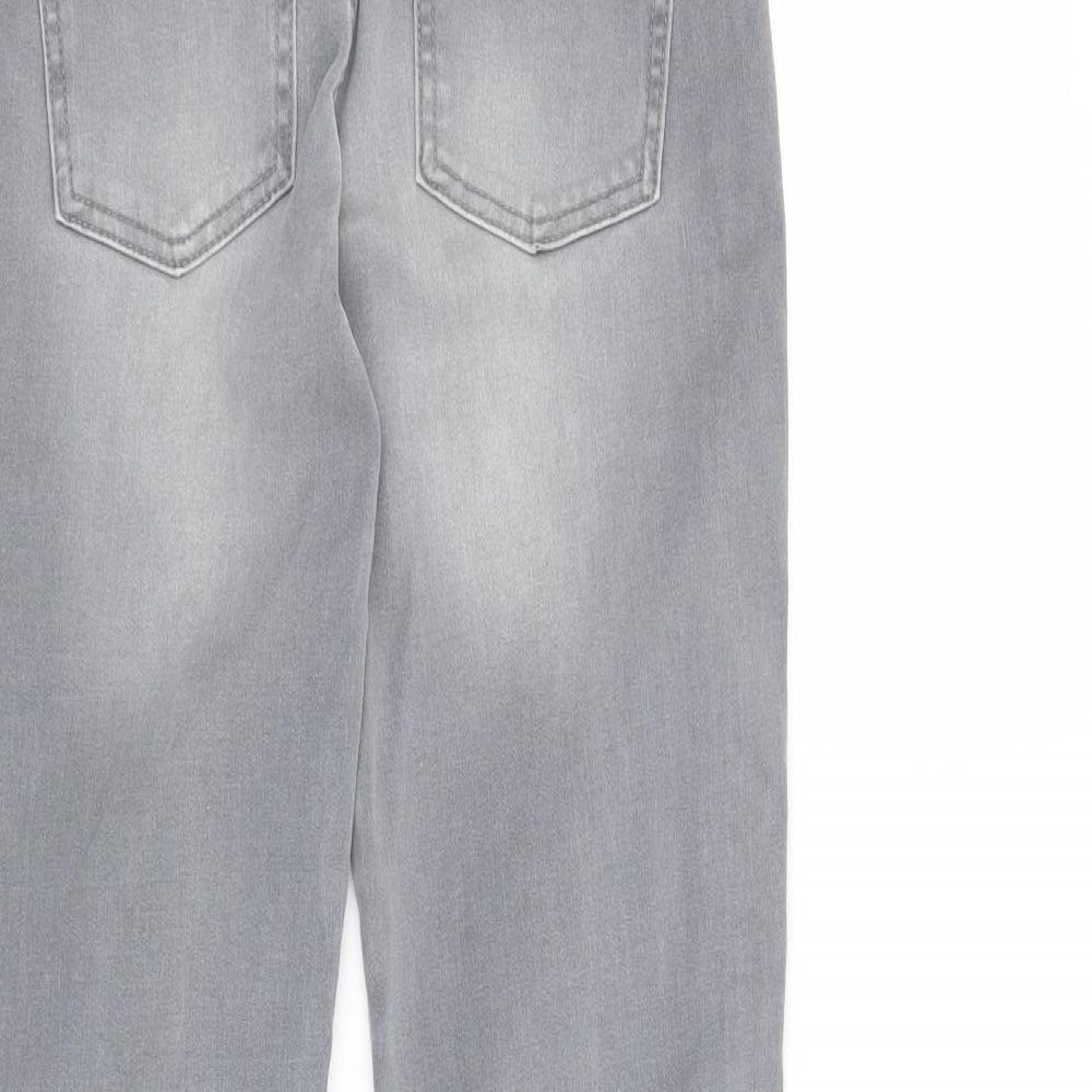 Denim & Co. Girls Grey   Skinny Jeans Size 11-12 Years