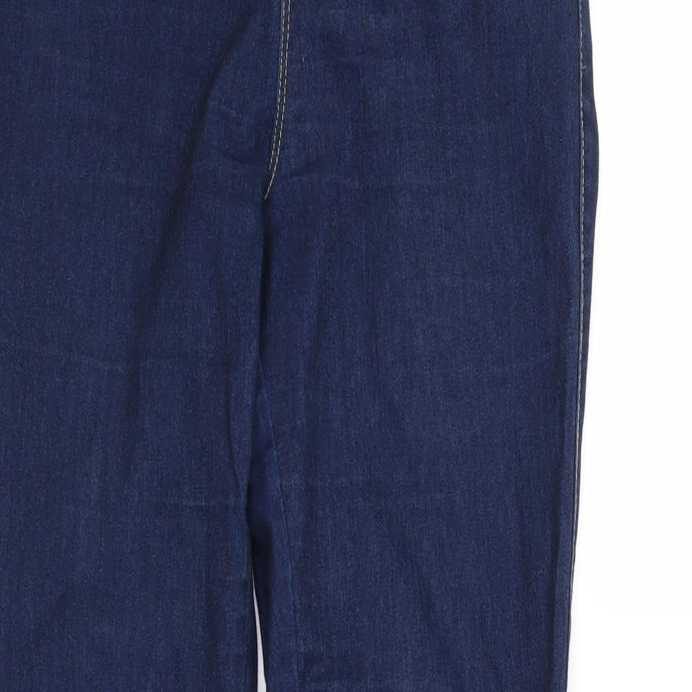 Denim & Co. Womens Blue   Jegging Jeans Size 10 L30 in