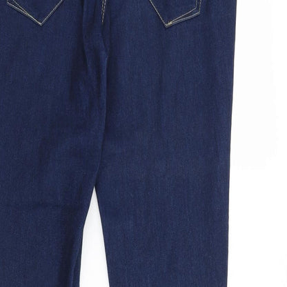 Denim & Co. Womens Blue   Jegging Jeans Size 10 L30 in