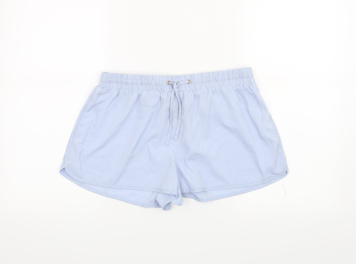 Denim & Co. Womens Blue   Sweat Shorts Size 10