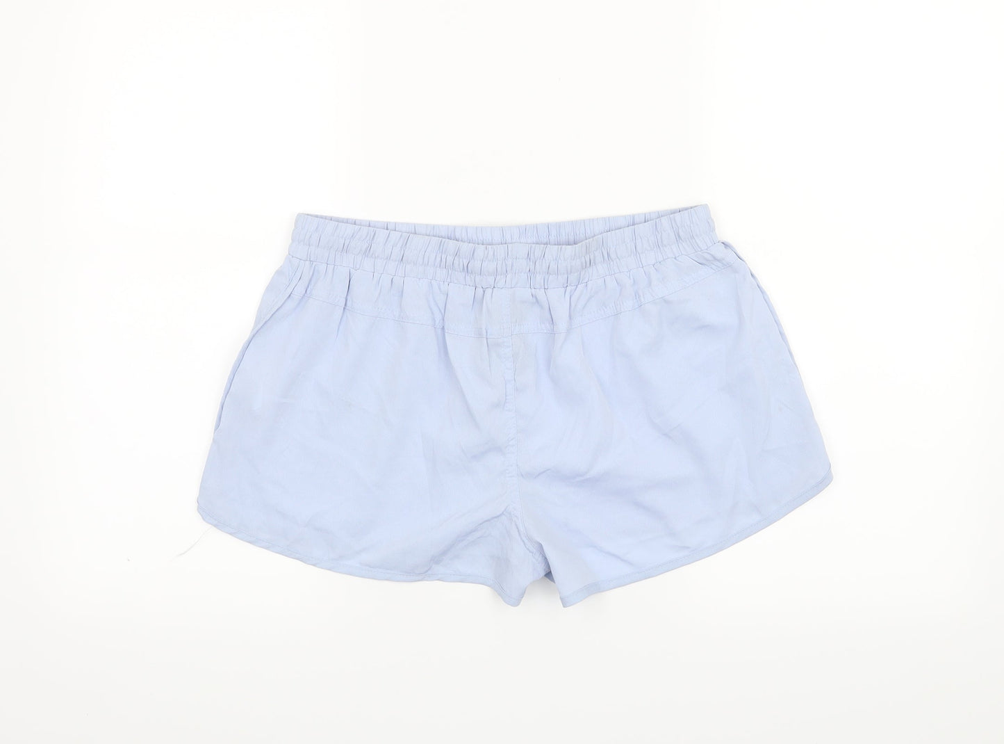 Denim & Co. Womens Blue   Sweat Shorts Size 10