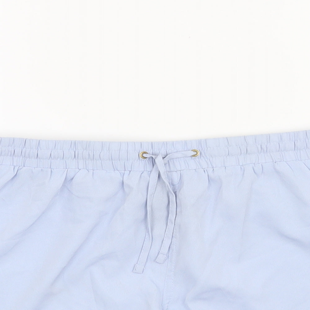 Denim & Co. Womens Blue   Sweat Shorts Size 10