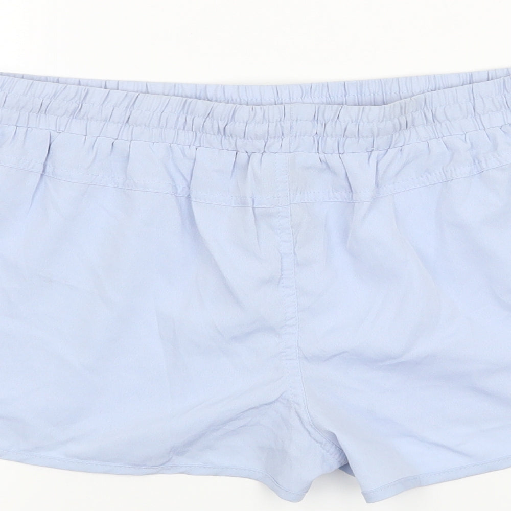 Denim & Co. Womens Blue   Sweat Shorts Size 10