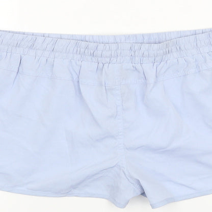 Denim & Co. Womens Blue   Sweat Shorts Size 10