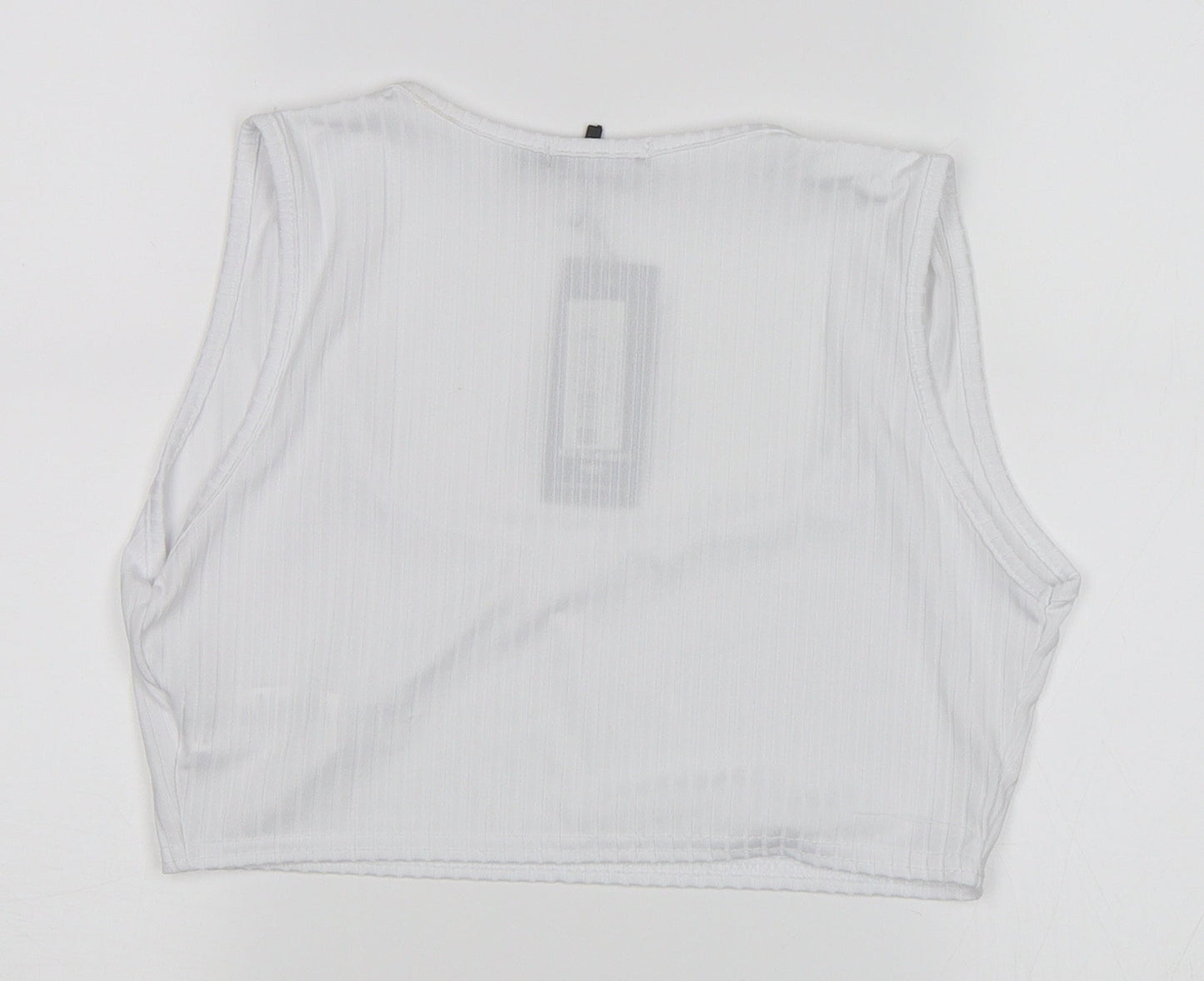 I SAW IT FIRST Womens White   Basic T-Shirt Size 16