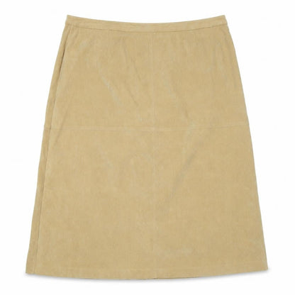 Plus Collection Womens Yellow   A-Line Skirt Size 22