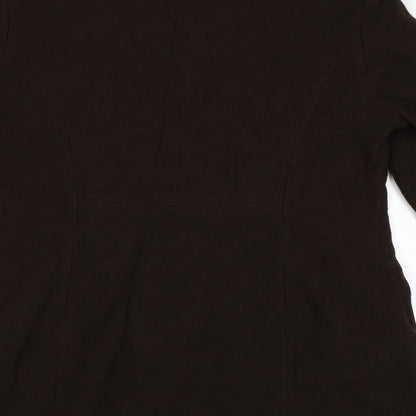 Womens UK Size 14 Richards Brown Pea Coat