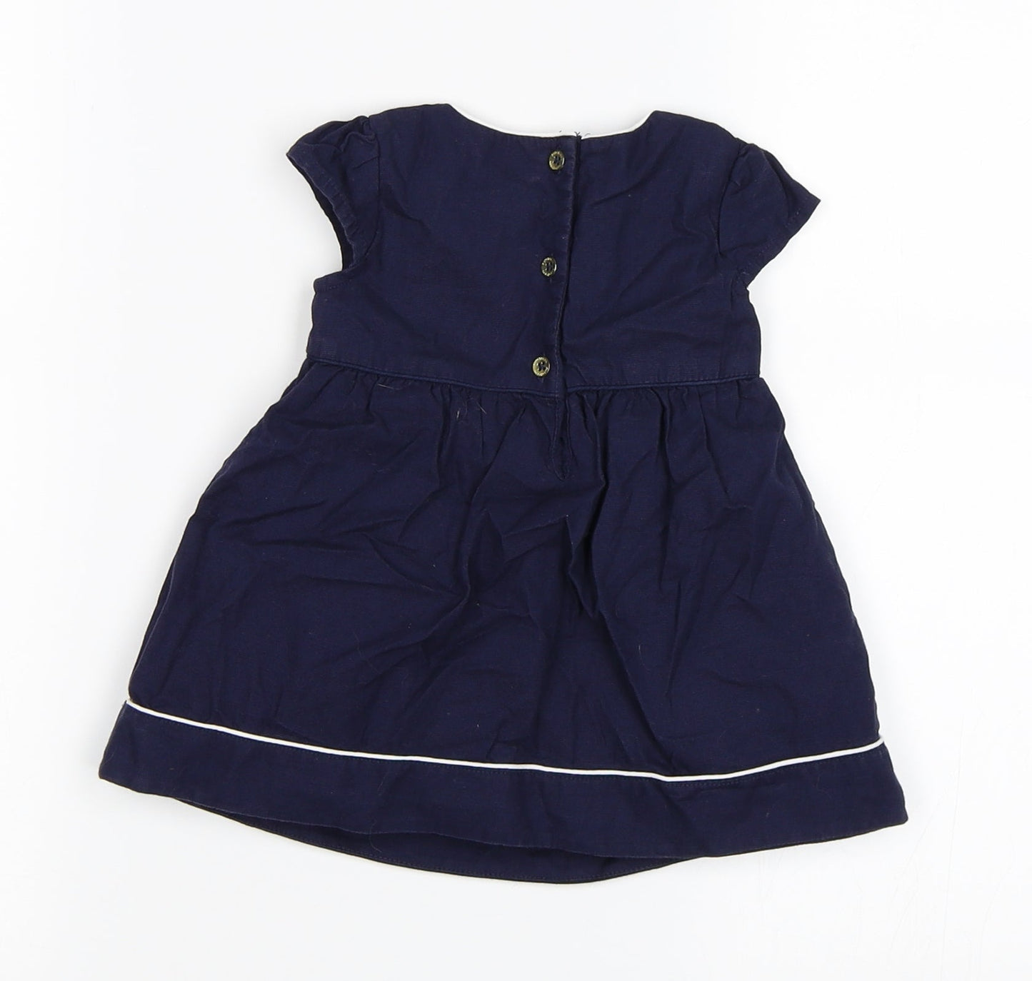 Marks and Spencer Girls Blue   Fit & Flare  Size 0-3 Months