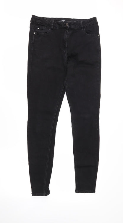 /Denim Womens Black   Skinny Jeans Size 14 L28.5 in