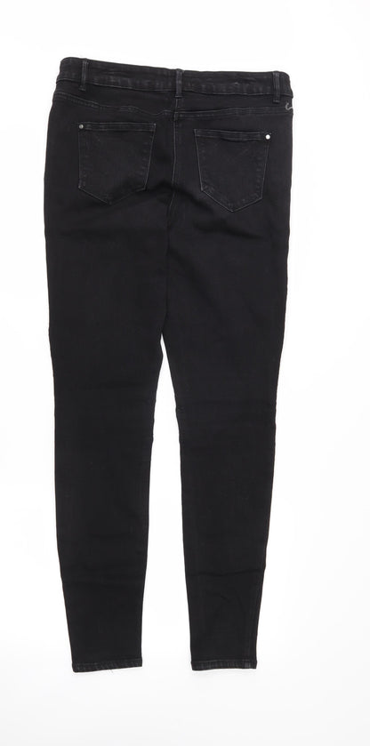 /Denim Womens Black   Skinny Jeans Size 14 L28.5 in