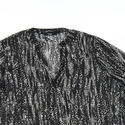 F&F Womens Black   Basic Blouse Size 12