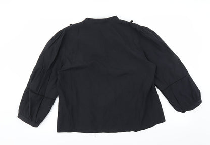 Primark Womens Black   Basic Blouse Size 10