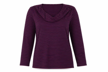 Womens UK Size 14 Phase Eight Purple Basic Blouse