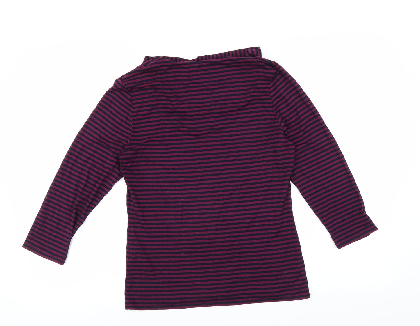 Womens UK Size 14 Phase Eight Purple Basic Blouse