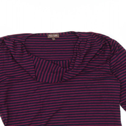 Womens UK Size 14 Phase Eight Purple Basic Blouse