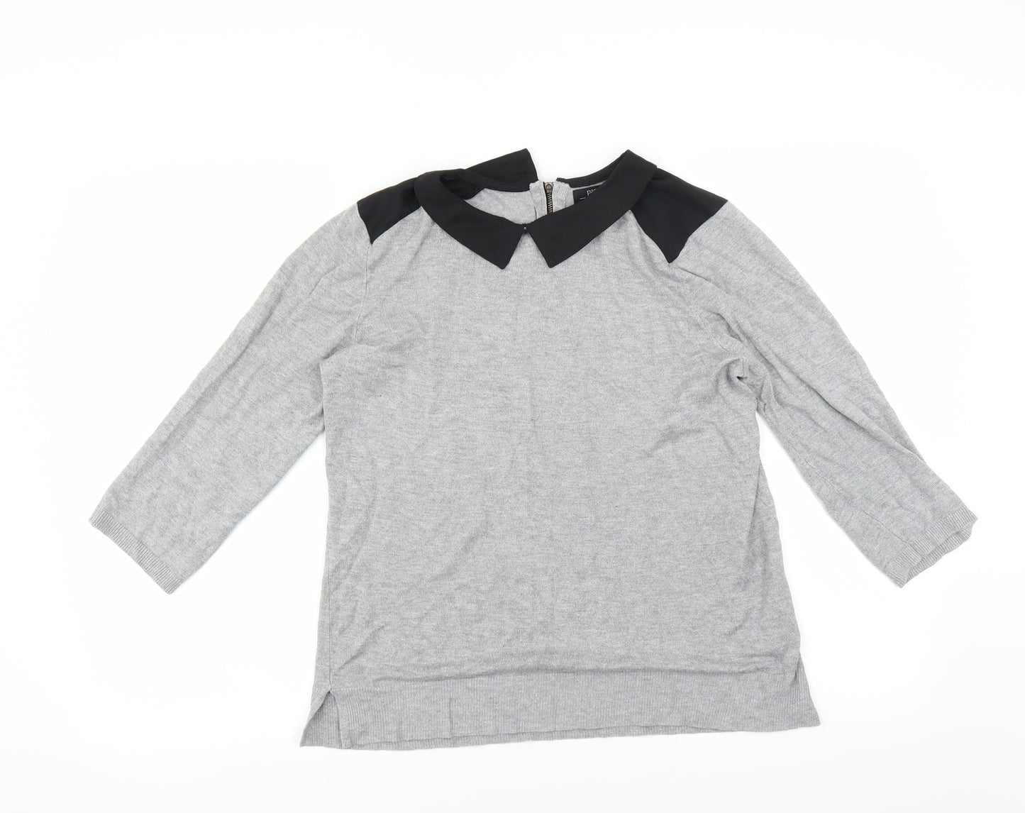 Matalan Womens Grey   Pullover Jumper Size 12
