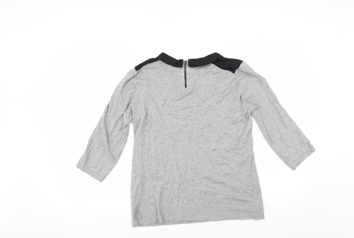 Matalan Womens Grey   Pullover Jumper Size 12