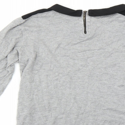 Matalan Womens Grey   Pullover Jumper Size 12