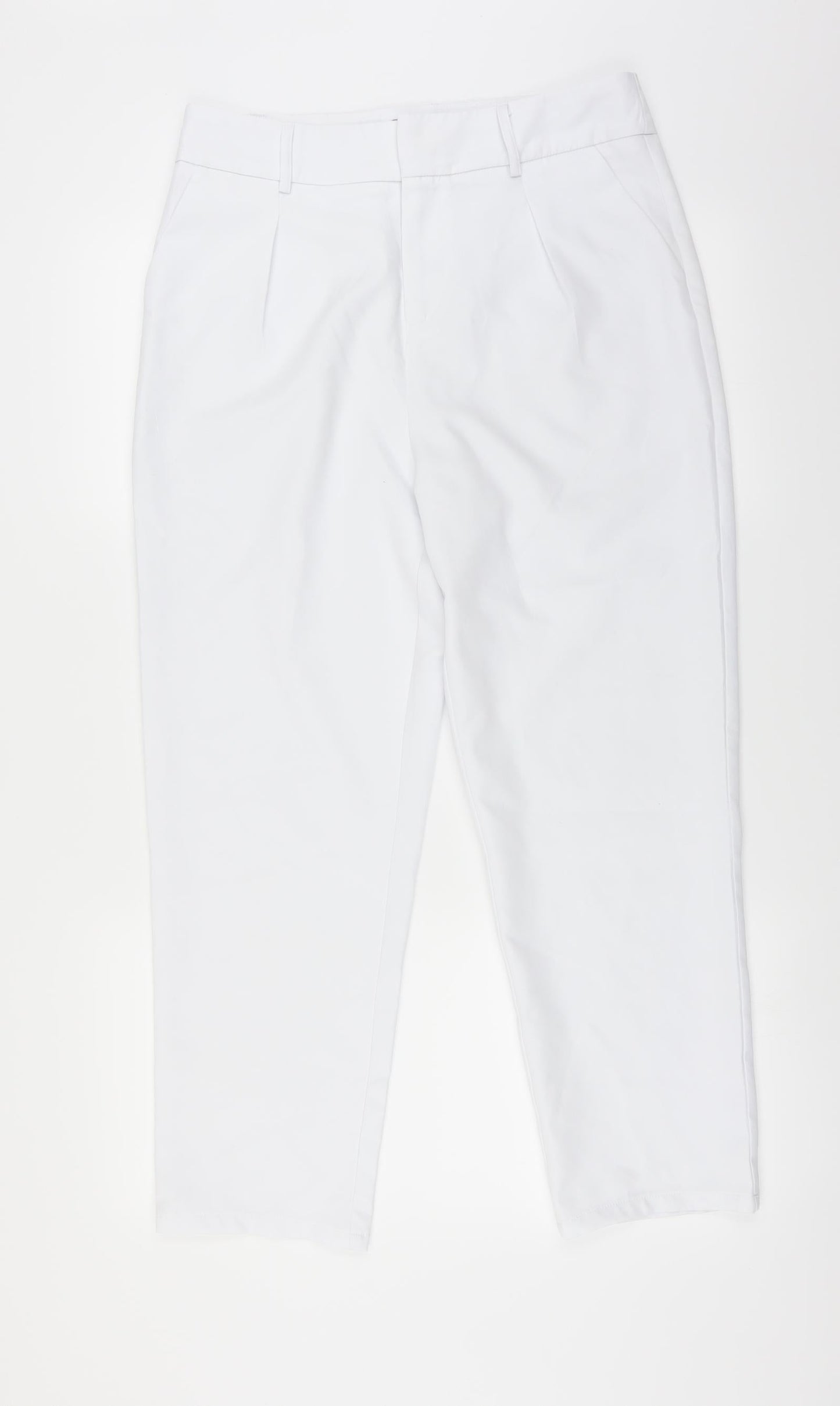 Womens UK Size L I SAW IT FIRST Regular Fit  White Trousers