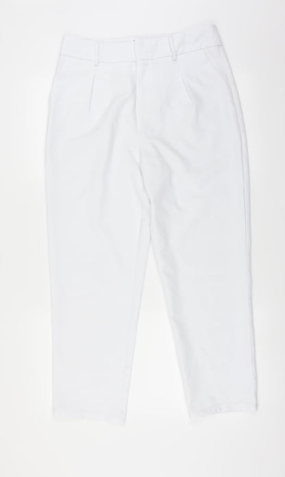 Womens UK Size L I SAW IT FIRST Regular Fit  White Trousers