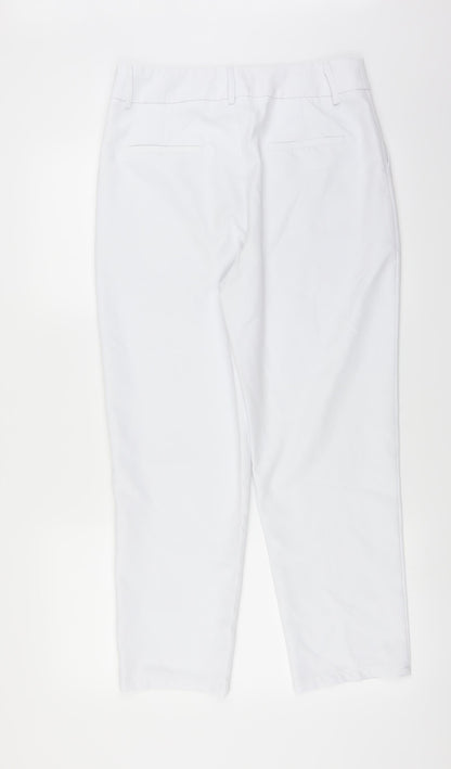 Womens UK Size L I SAW IT FIRST Regular Fit  White Trousers