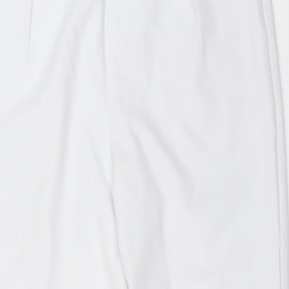 Womens UK Size L I SAW IT FIRST Regular Fit  White Trousers