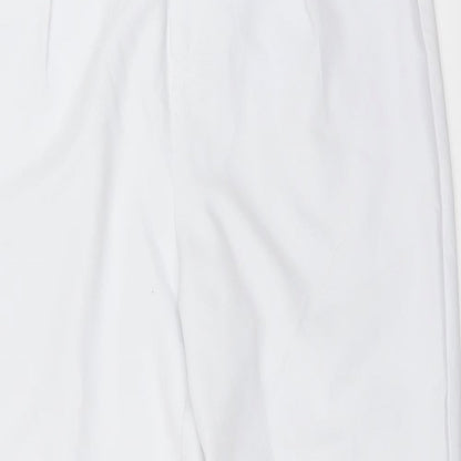 Womens UK Size L I SAW IT FIRST Regular Fit  White Trousers