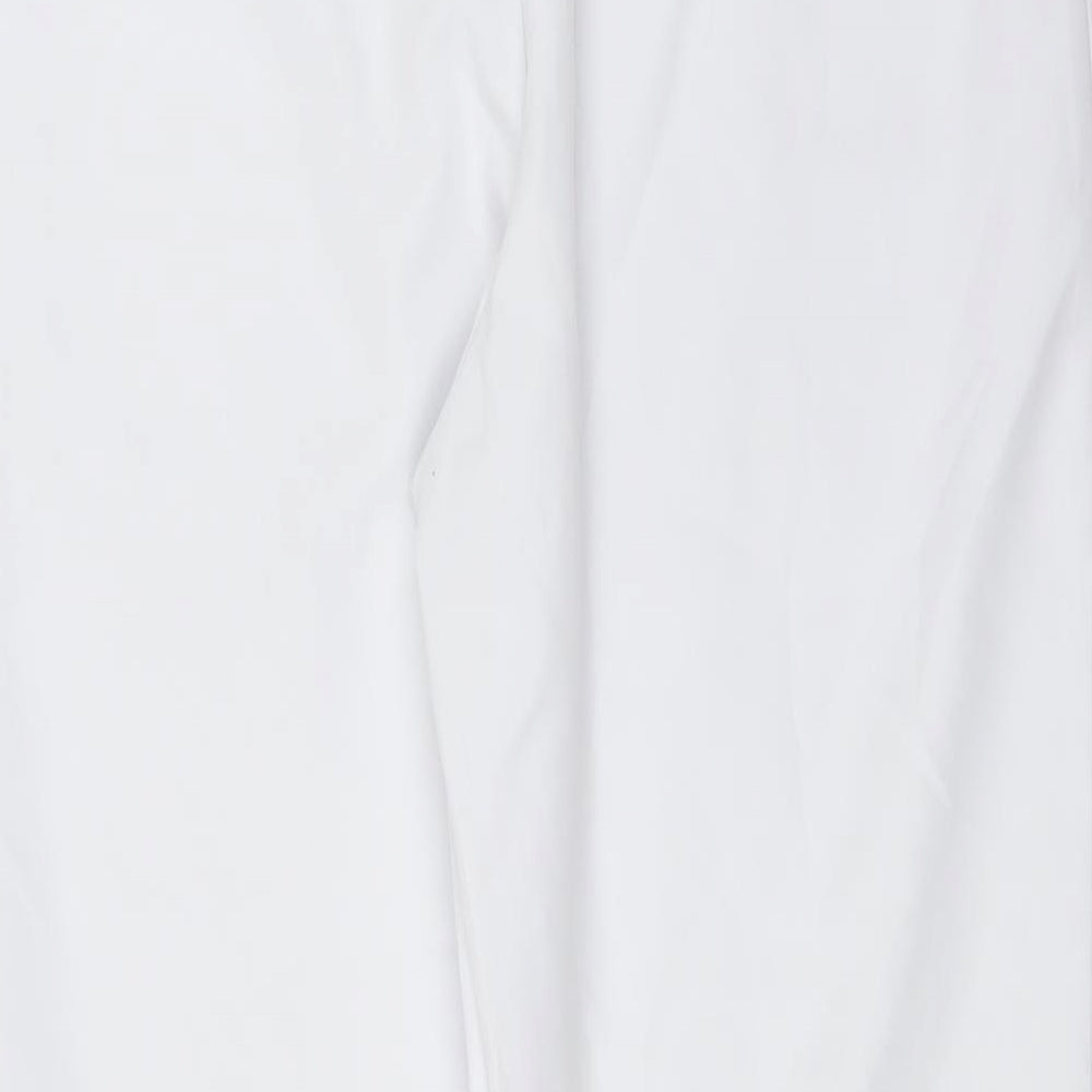 Womens UK Size L I SAW IT FIRST Regular Fit  White Trousers