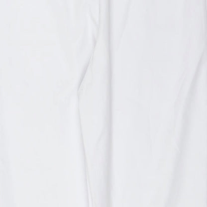 Womens UK Size L I SAW IT FIRST Regular Fit  White Trousers