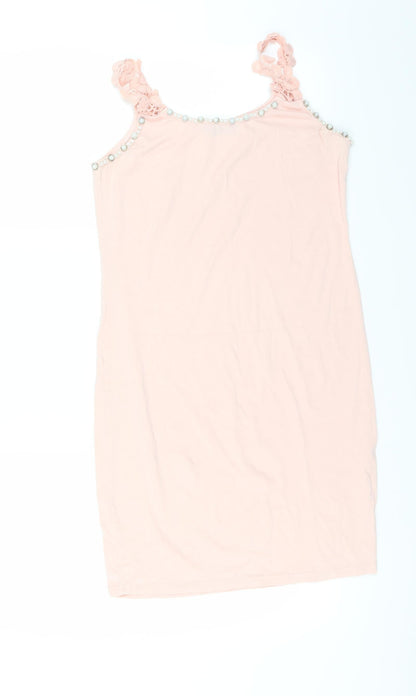 shk Paris Womens Pink   Tank Dress  Size M
