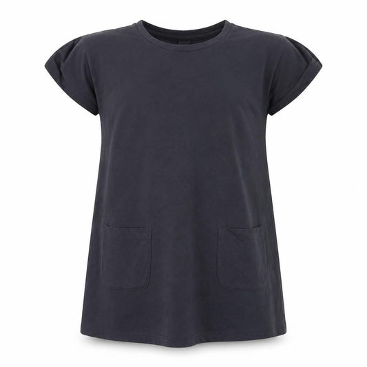 Sainsburys Girls Grey   T-Shirt Dress  Size 4 Years