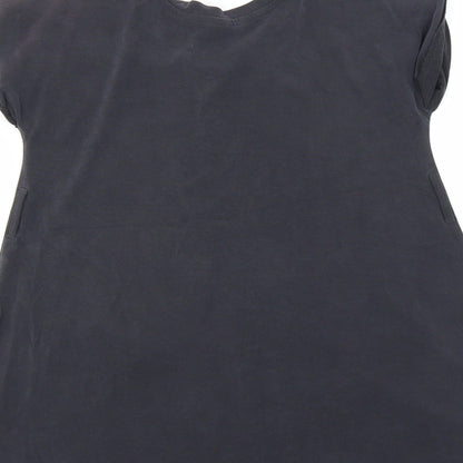Sainsburys Girls Grey   T-Shirt Dress  Size 4 Years